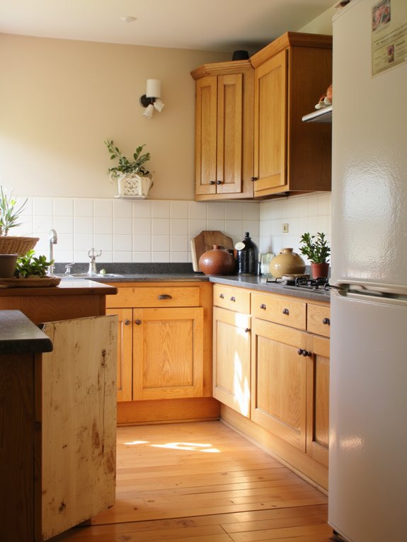 cozy elegant kitchen backdrop