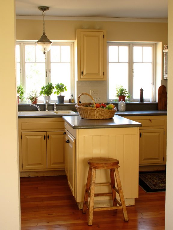 cozy inviting kitchen atmosphere