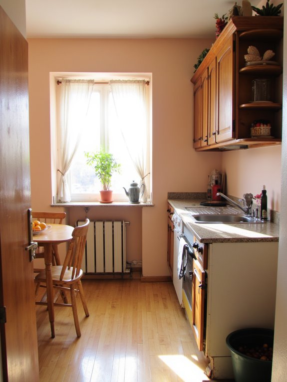 cozy inviting kitchen glow