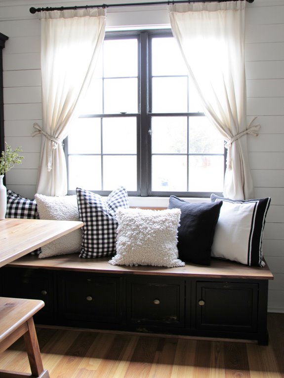 cozy kitchen fabric selections