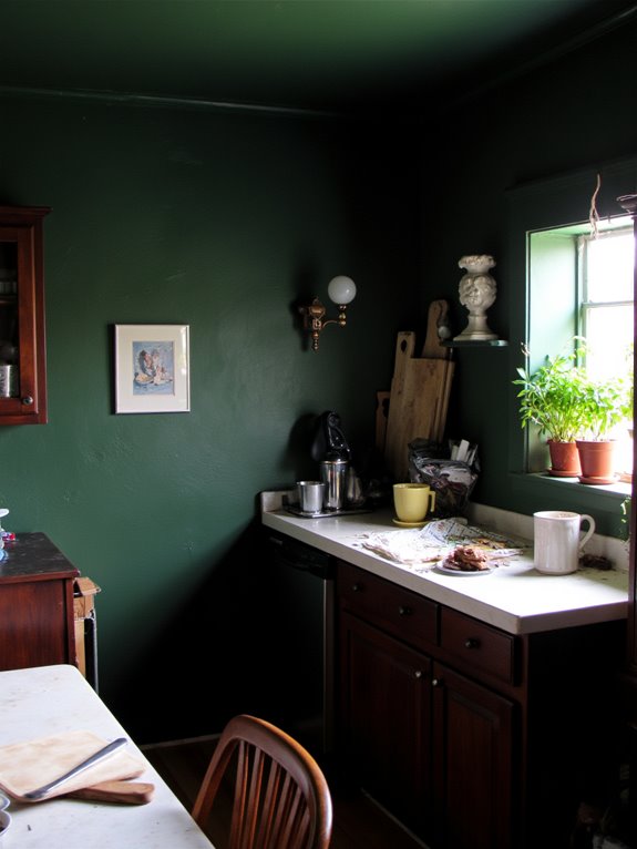 cozy sophisticated kitchen atmosphere