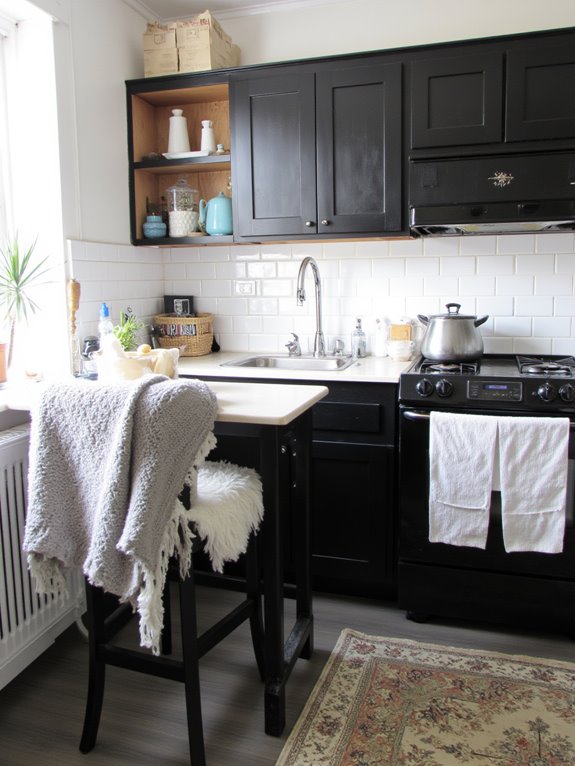 cozy textures enhance kitchens