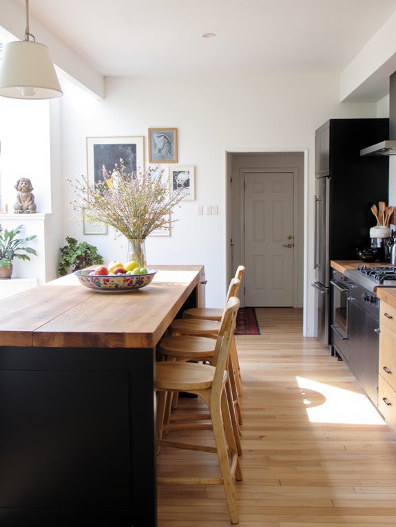 custom artwork enhances kitchens