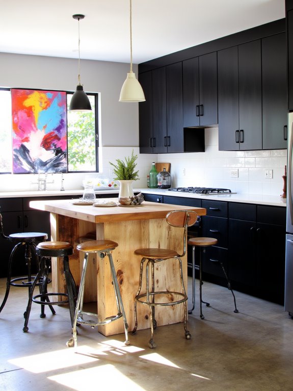 custom artwork enhances space