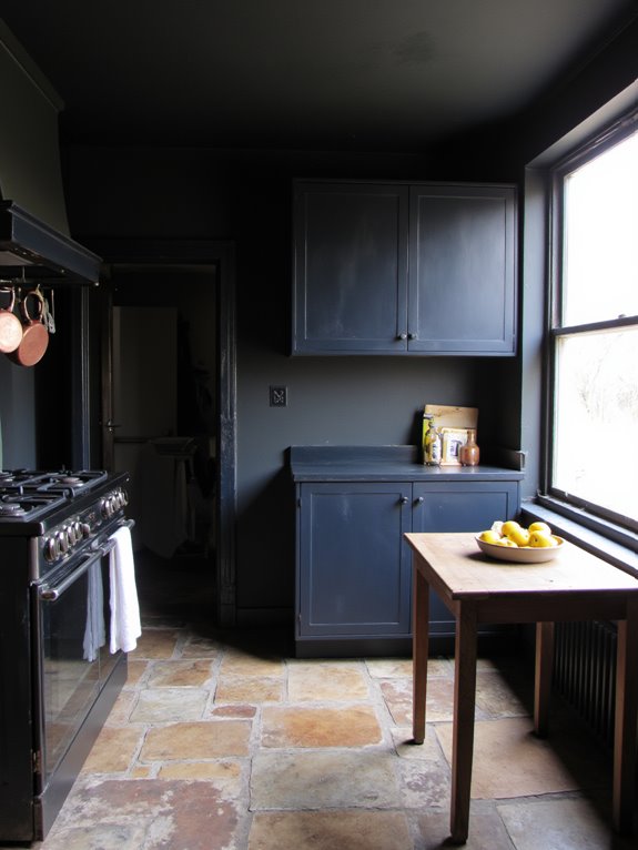 dark kitchen design essentials
