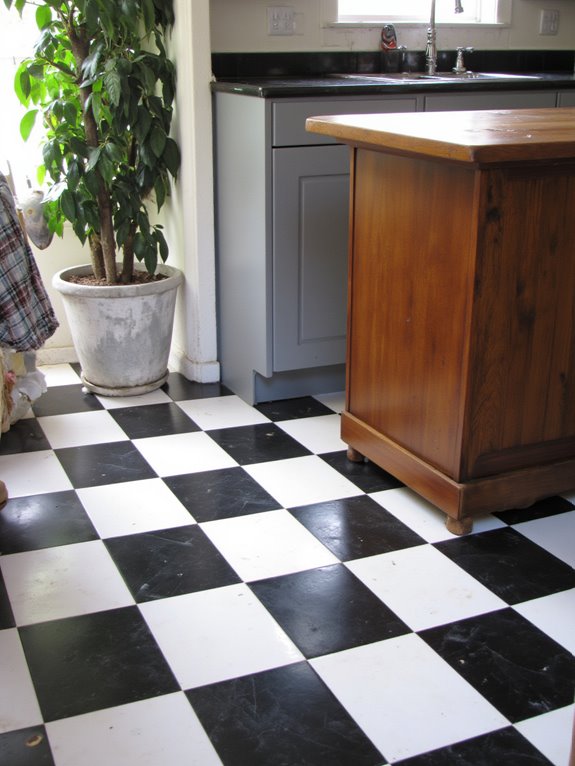 durable stylish kitchen flooring