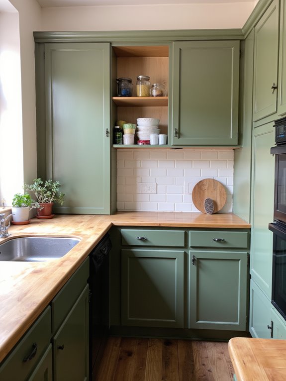 earthy modern kitchen design