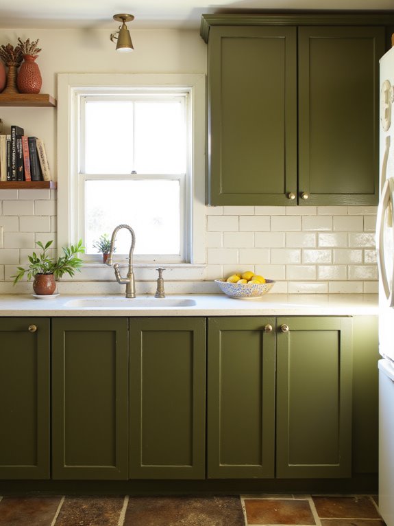 earthy warm kitchen transformation