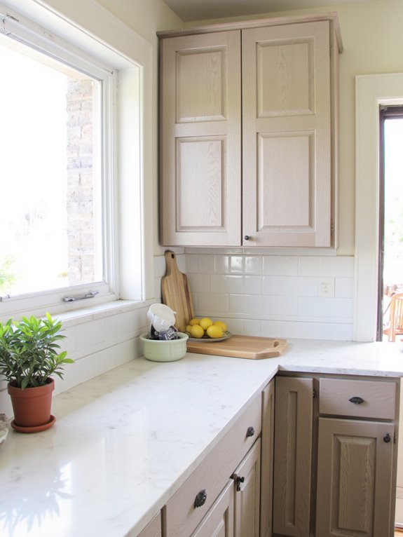 easy kitchen cabinet makeover