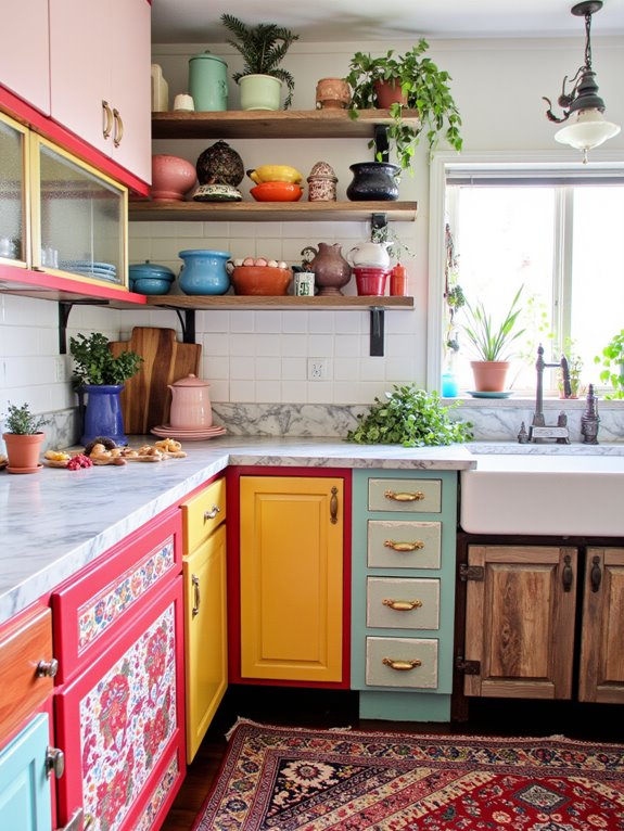 eclectic kitchen style blend