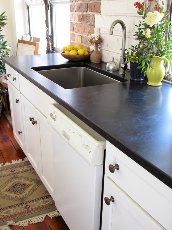 elegant durable black countertops