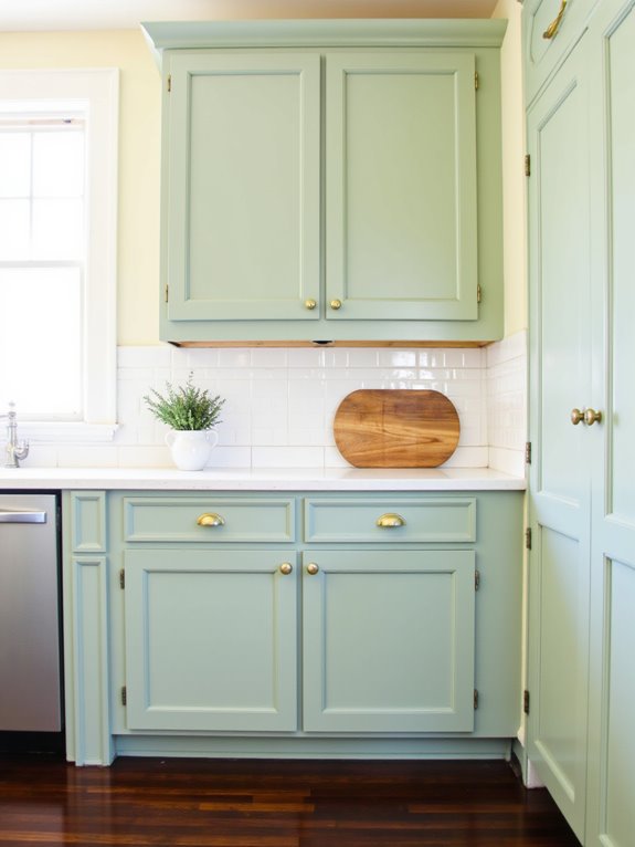 elegant kitchen cabinet colors