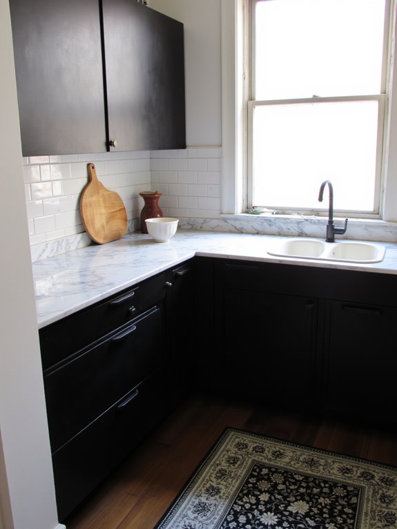 elegant marble kitchen countertops