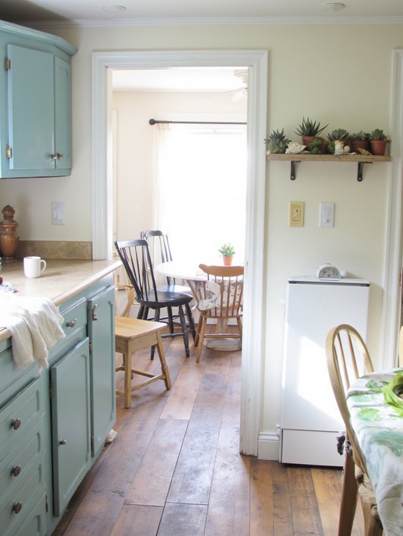 enchanting coastal kitchen cabinets