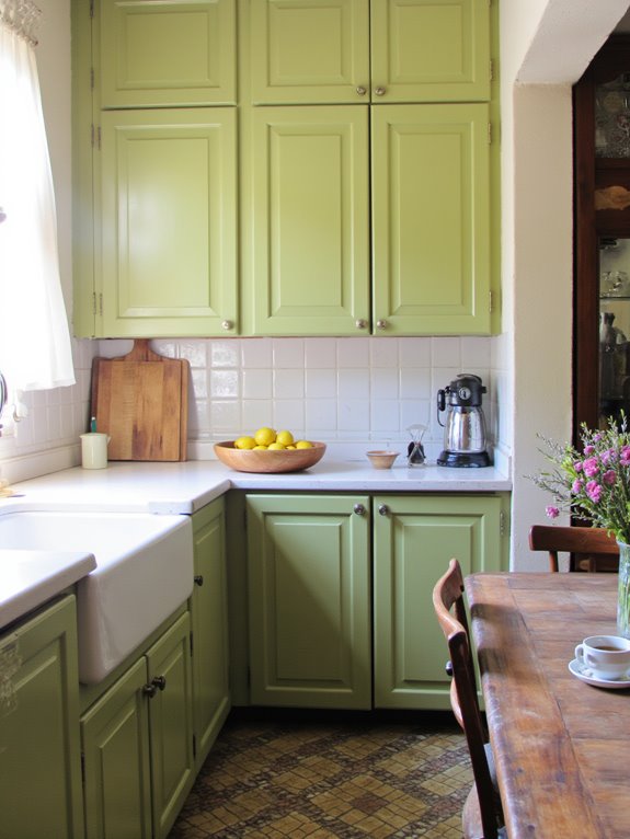 energizing soft kitchen ambiance