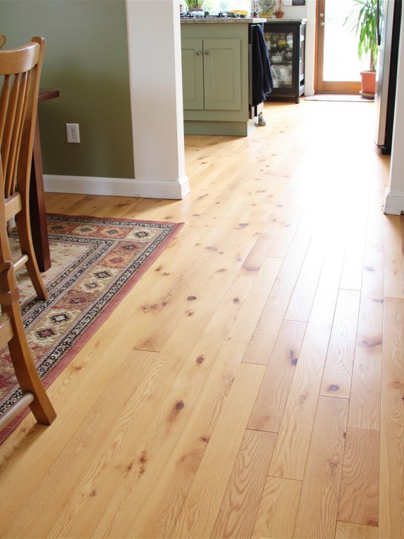 flooring enhances kitchen style