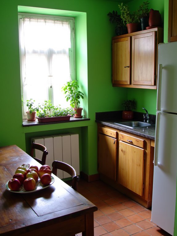 fresh vibrant inviting kitchen