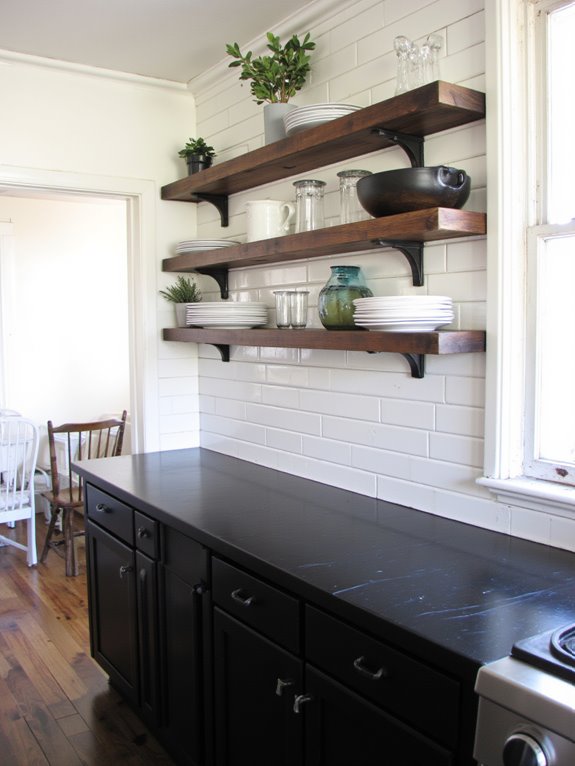 functional stylish open storage