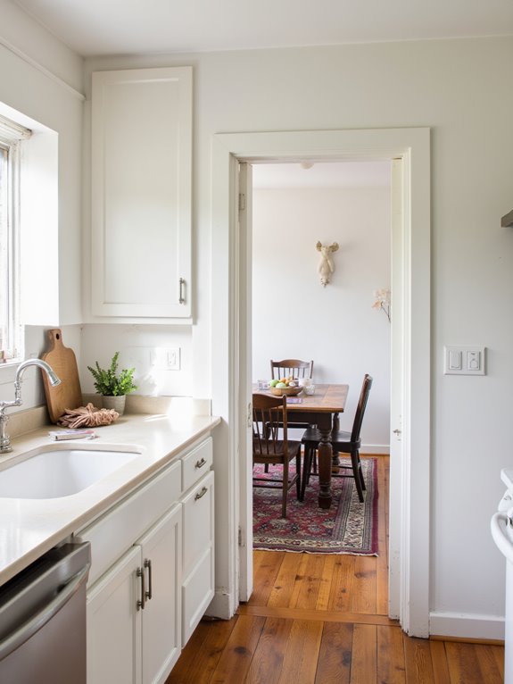 glossy or matte kitchen cabinets