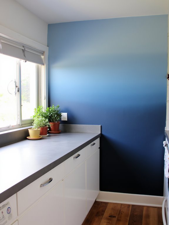 gradient effect with pastels