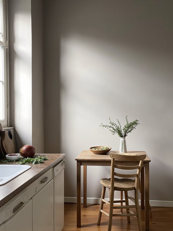 grounding calming kitchen color