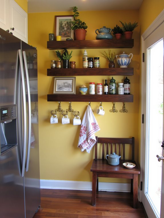 hooks for kitchen storage