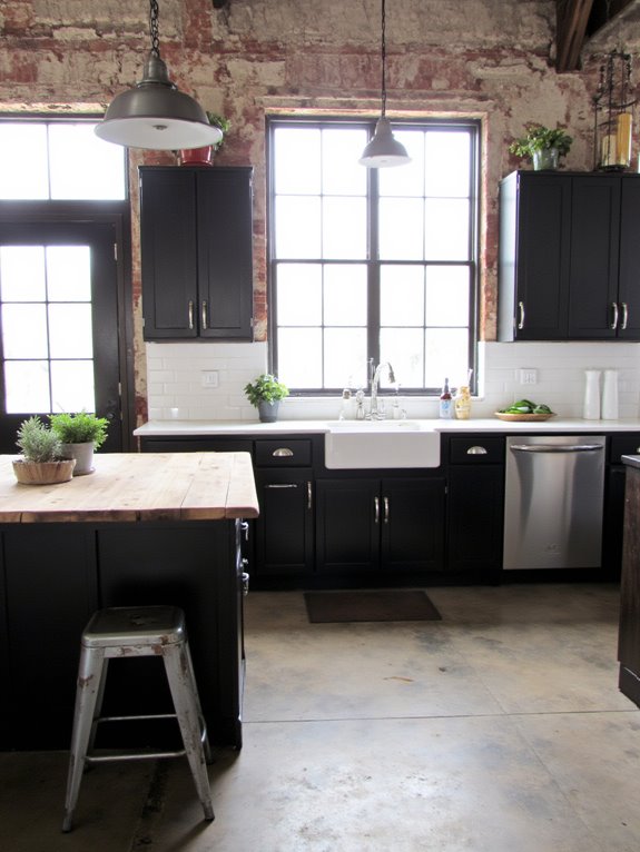 industrial black and white