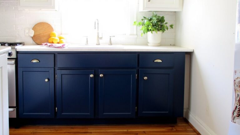 inspiring colorful kitchen cabinets