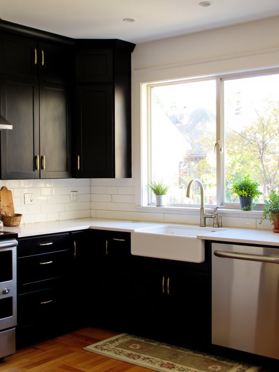 lighting enhances kitchen aesthetics