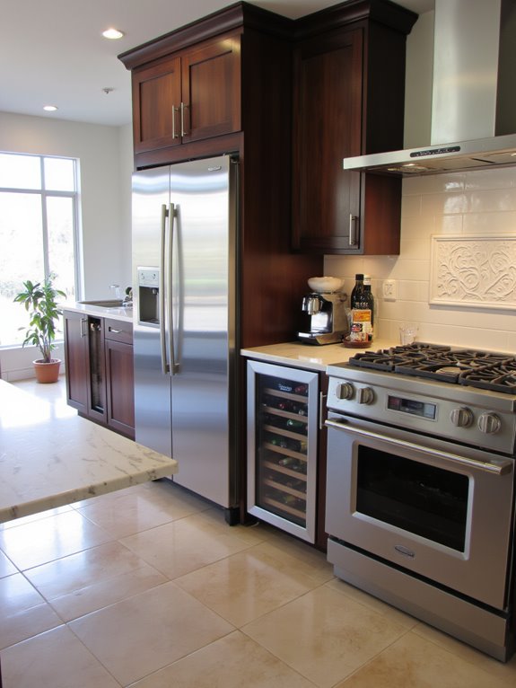 luxurious high end kitchen appliances