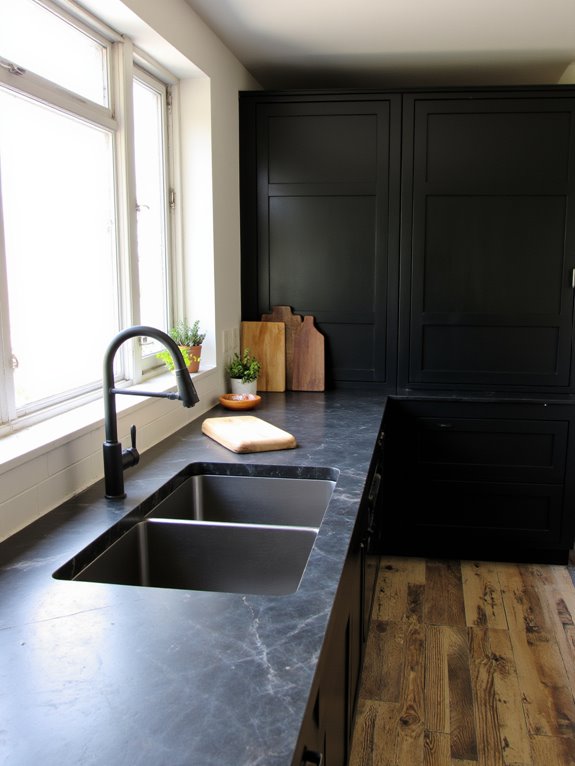 matte black elegance prevails