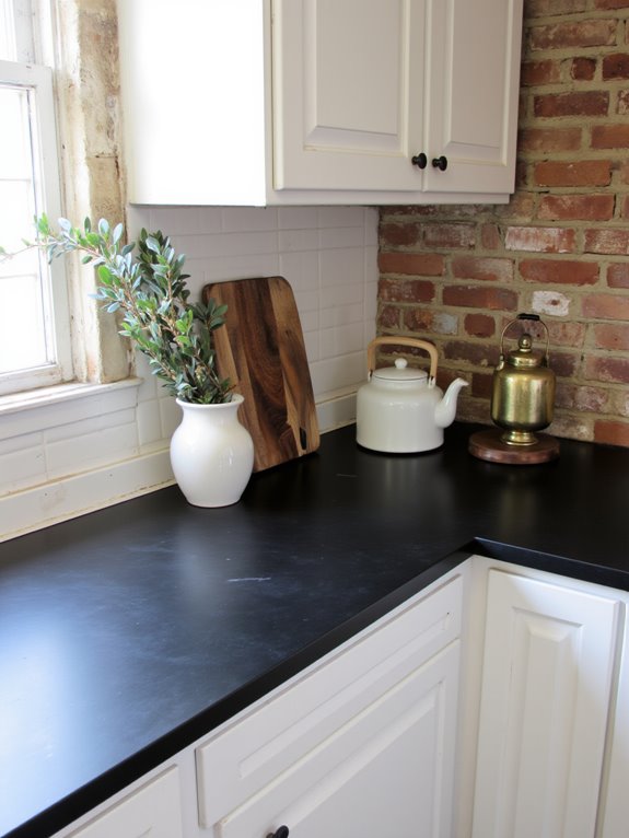 matte black kitchen elegance