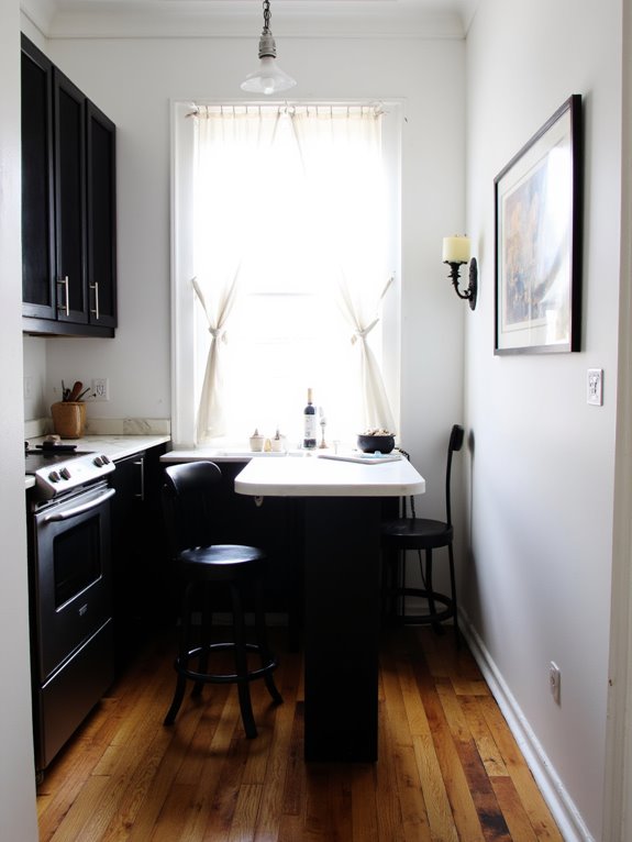 maximizing small kitchen style