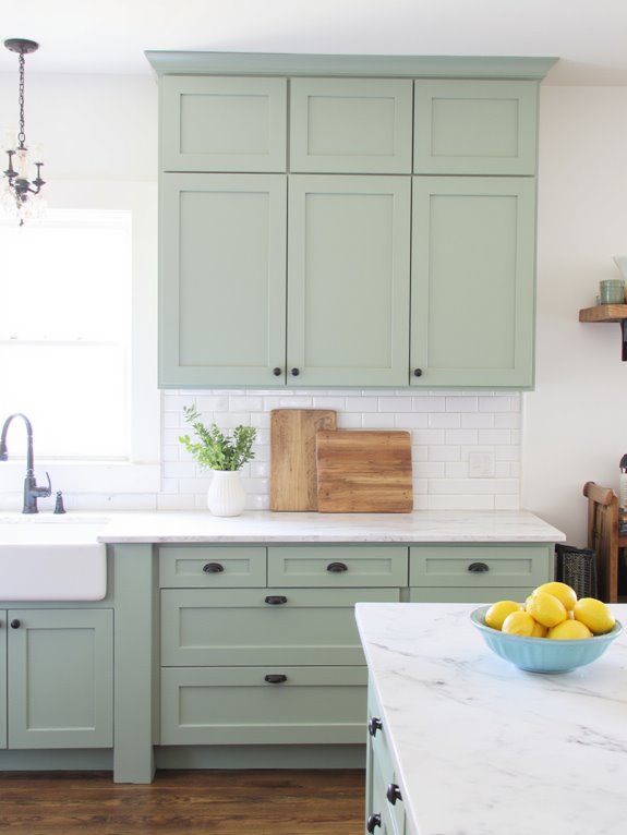 minimalist shaker cabinet charm