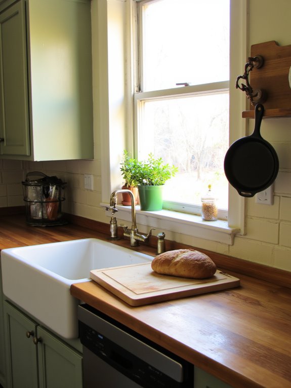 modern farmhouse shaker cabinets