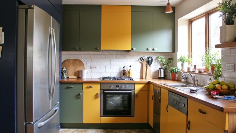 modern kitchen cabinet colors