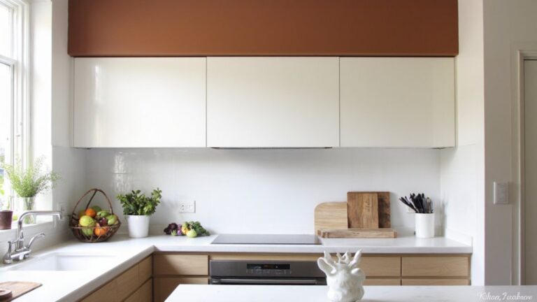 modern kitchen wall colors