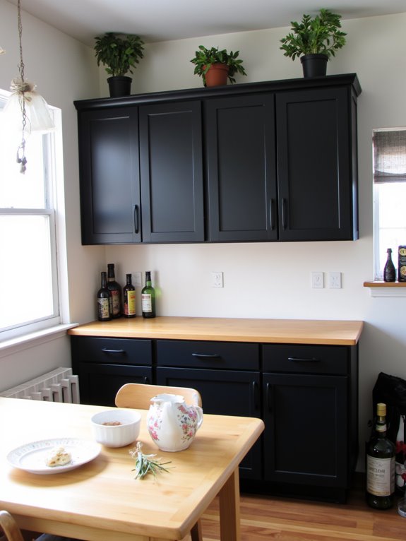 modern matte cabinet transformation