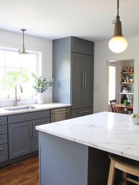 modern sleek cool gray