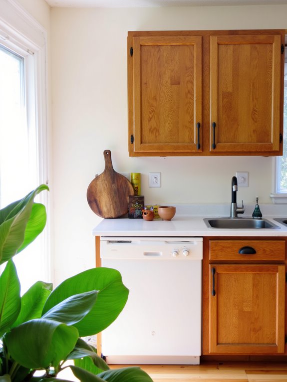 modernize kitchen cabinet hardware