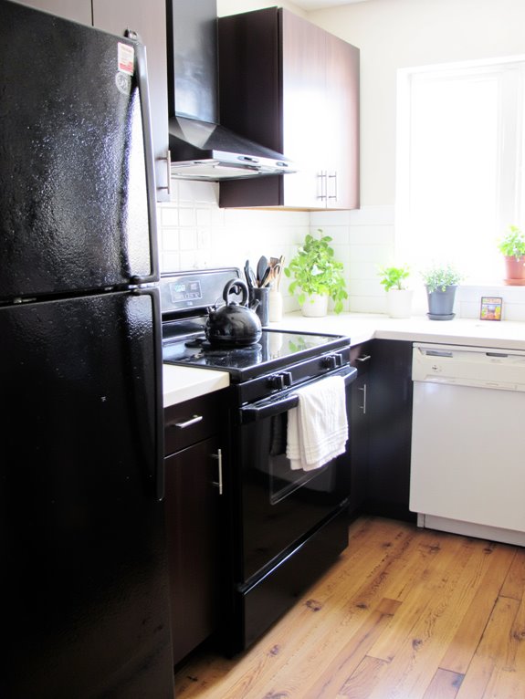 monochrome appliances for cohesion