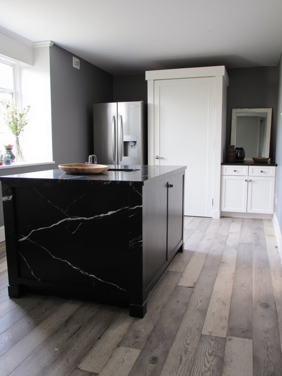 monochrome kitchen mood enhancement