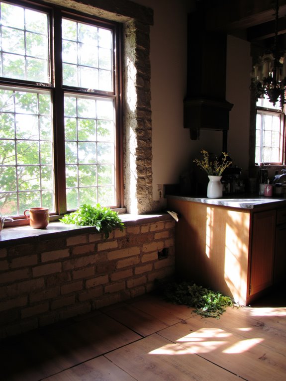 natural light enhances kitchens