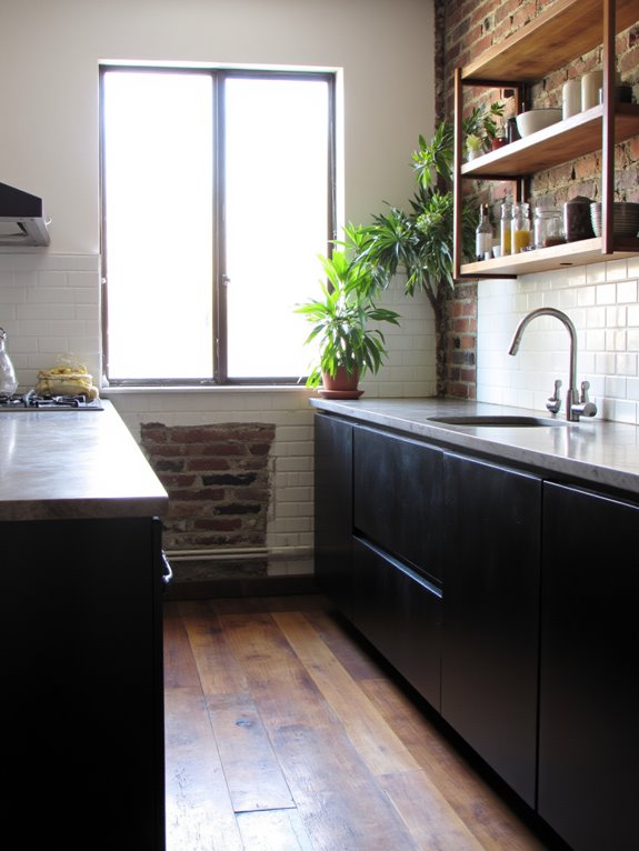 natural warmth in kitchens