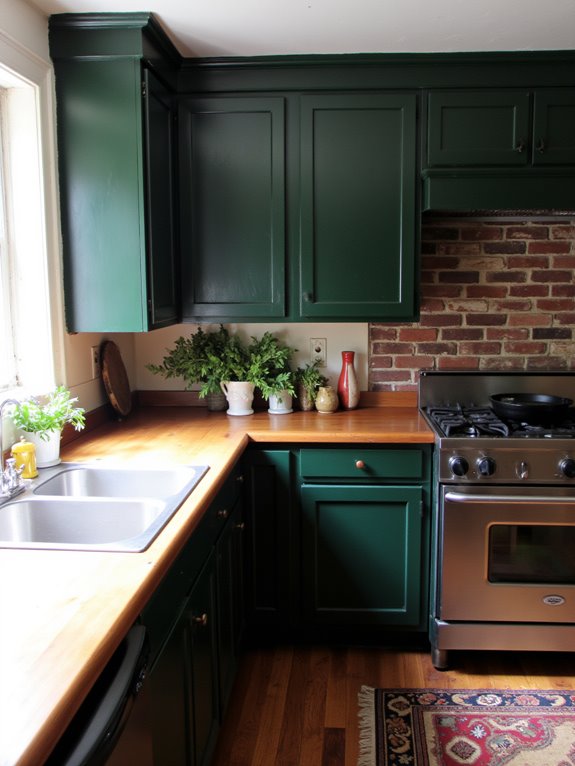 nature inspired calming kitchen retreat