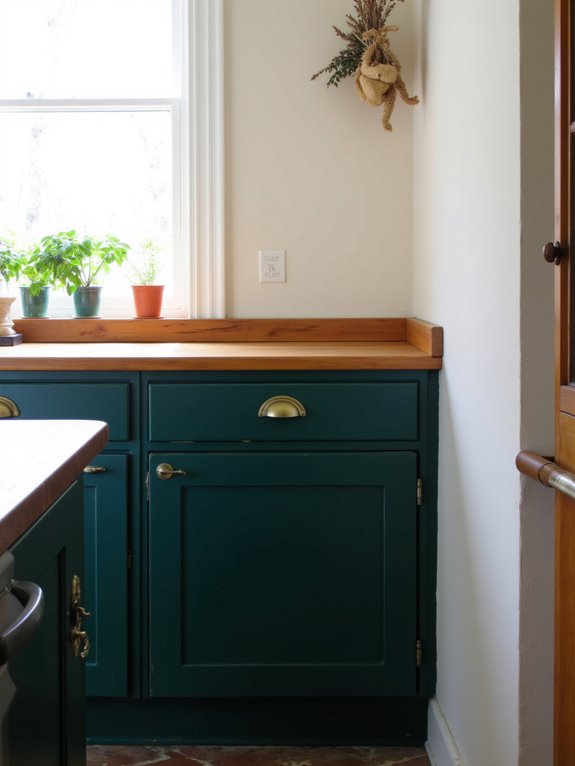 nature inspired calming kitchen retreat