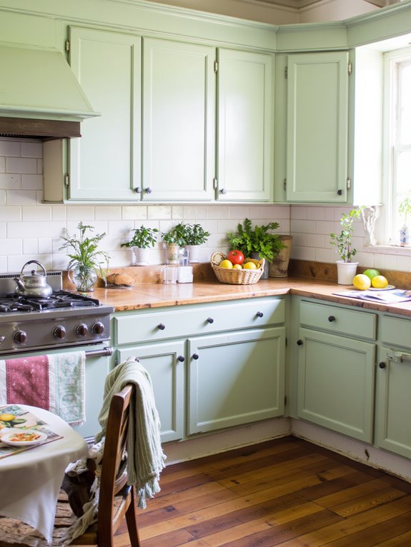 nature inspired elegant kitchen