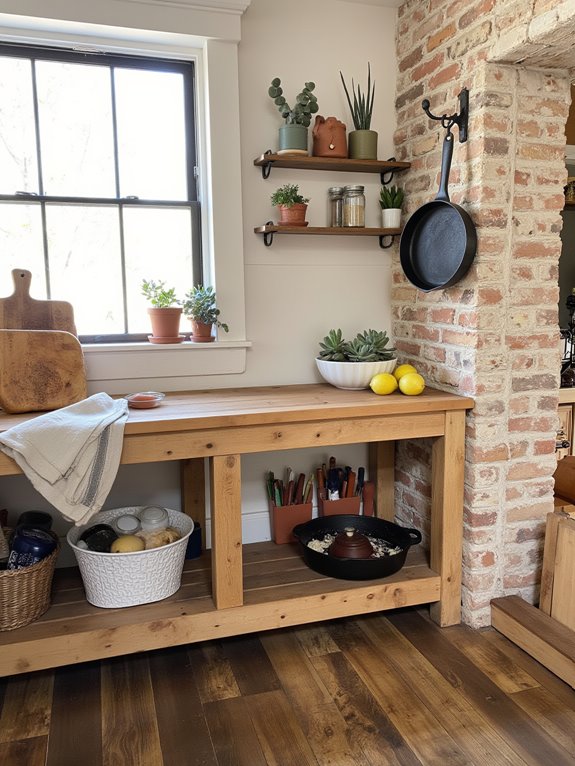 nature inspired kitchen decor