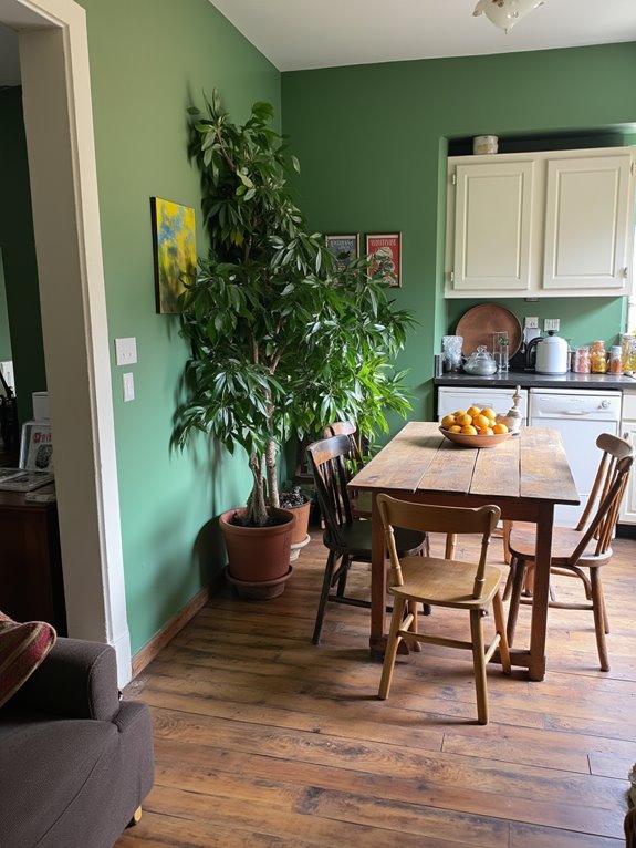 nature inspired kitchen tranquility