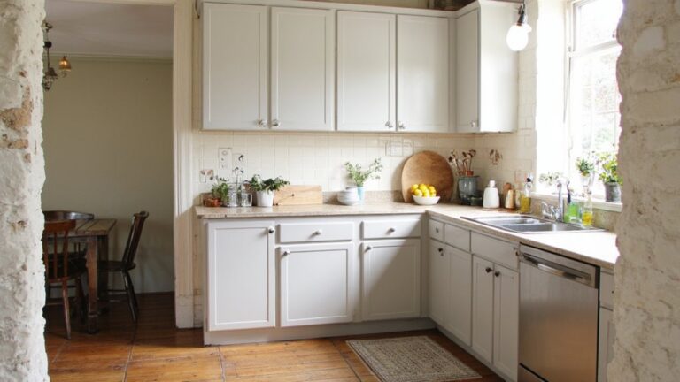22 Neutral Painted Kitchen Cabinets For An Easy Stylish Look neutral stylish kitchen cabinets